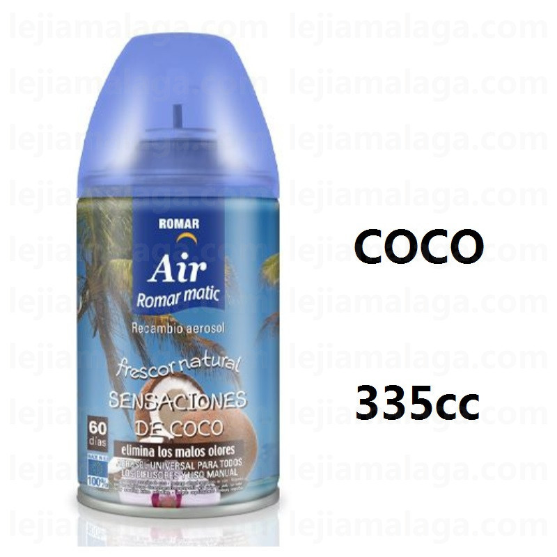 AMBIENTADOR RECAMBIO ROMAR AIR COCO 335CC
