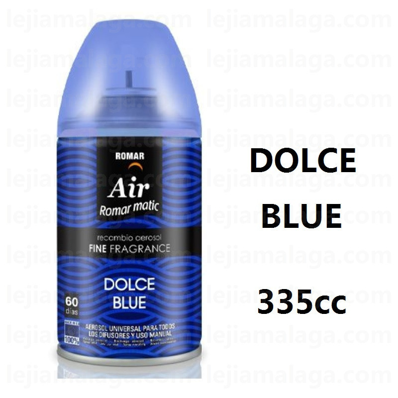 AMBIENTADOR RECAMBIO ROMAR AIR DOLCE BLUE 335CC