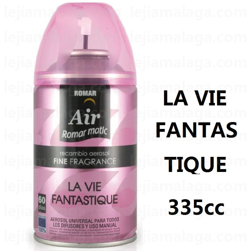 AMBIENTADOR RECAMBIO ROMAR AIR LA VIE FANTASTIQUE 335CC