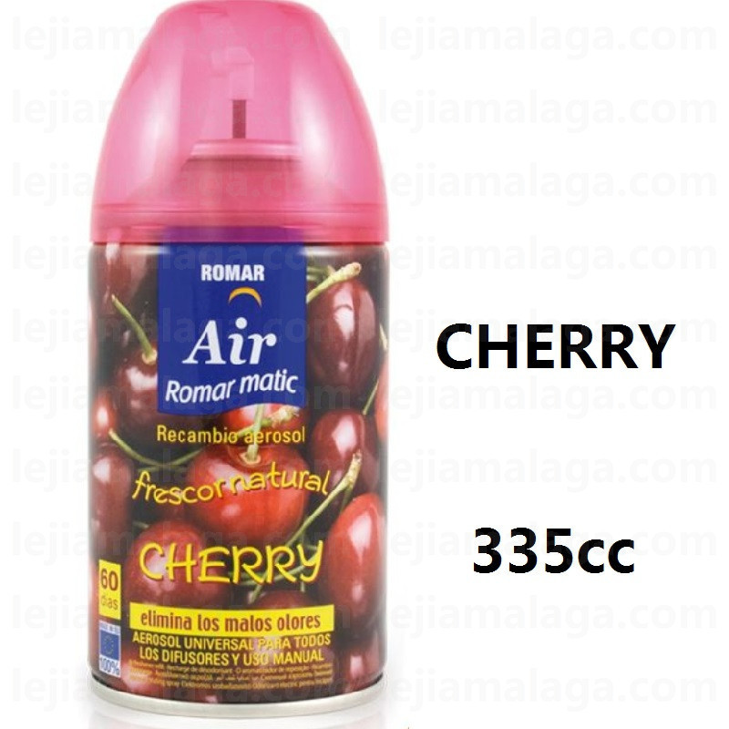 AMBIENTADOR RECAMBIO ROMAR AIR CHERRY 335CC
