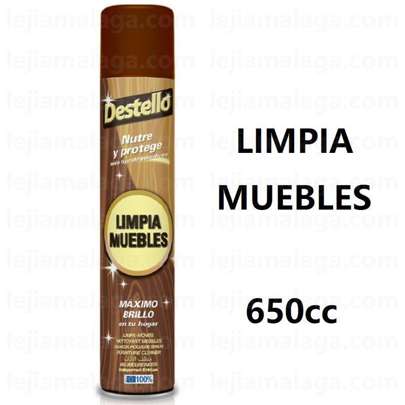 LIMPIADOR LIMPIA MUEBLES 650 CC DESTELLO