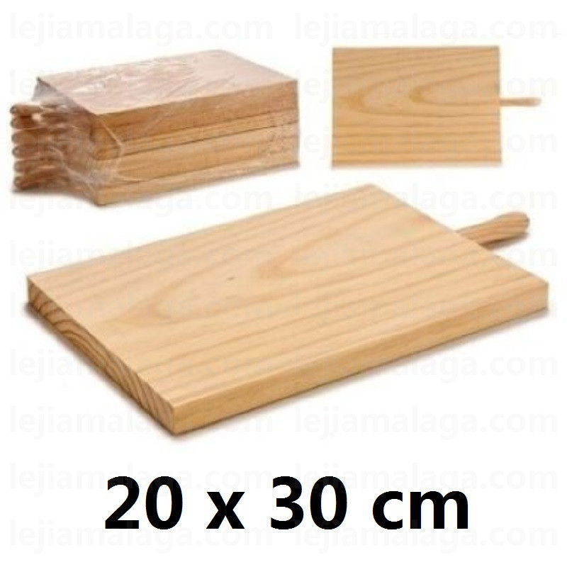 TABLA COCINA MADERA 20X30 CM