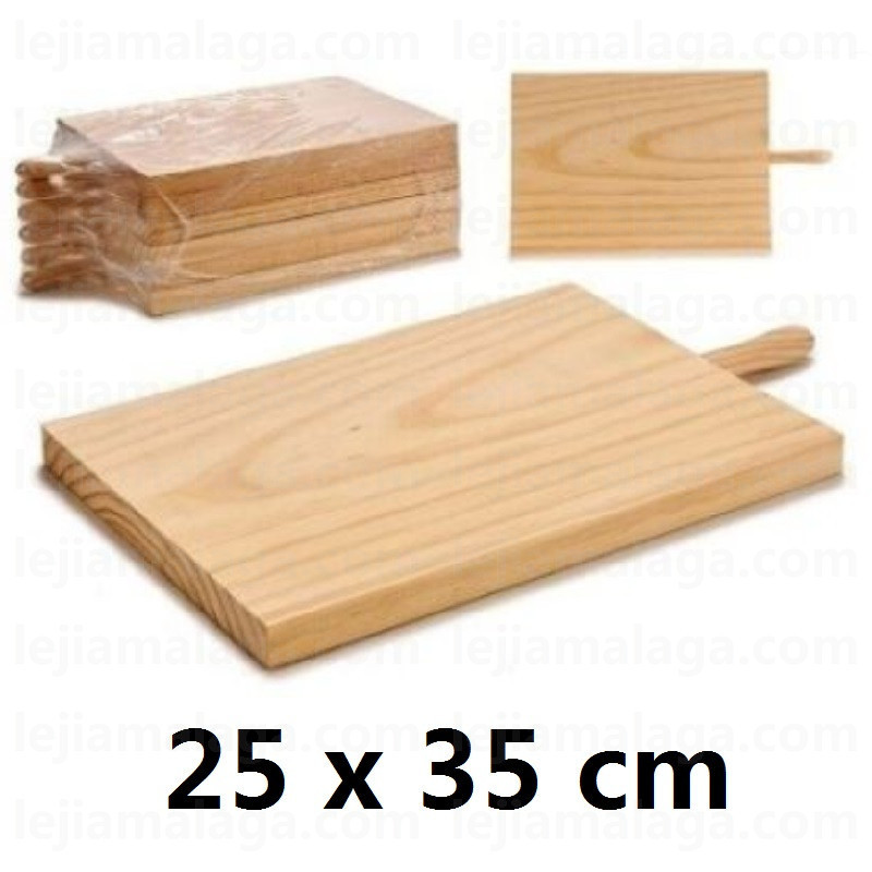 TABLA COCINA MADERA 25X35 CM