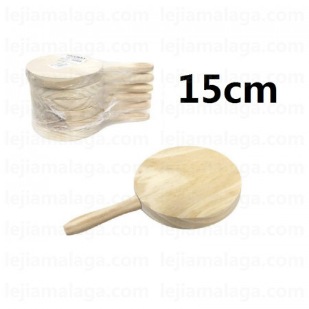 TABLA MADERA REDONDA 15 CM