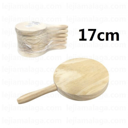 TABLA MADERA REDONDA 17 CM