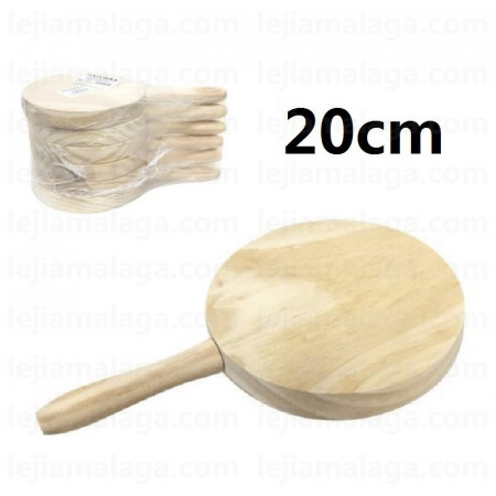 TABLA MADERA REDONDA 20 CM