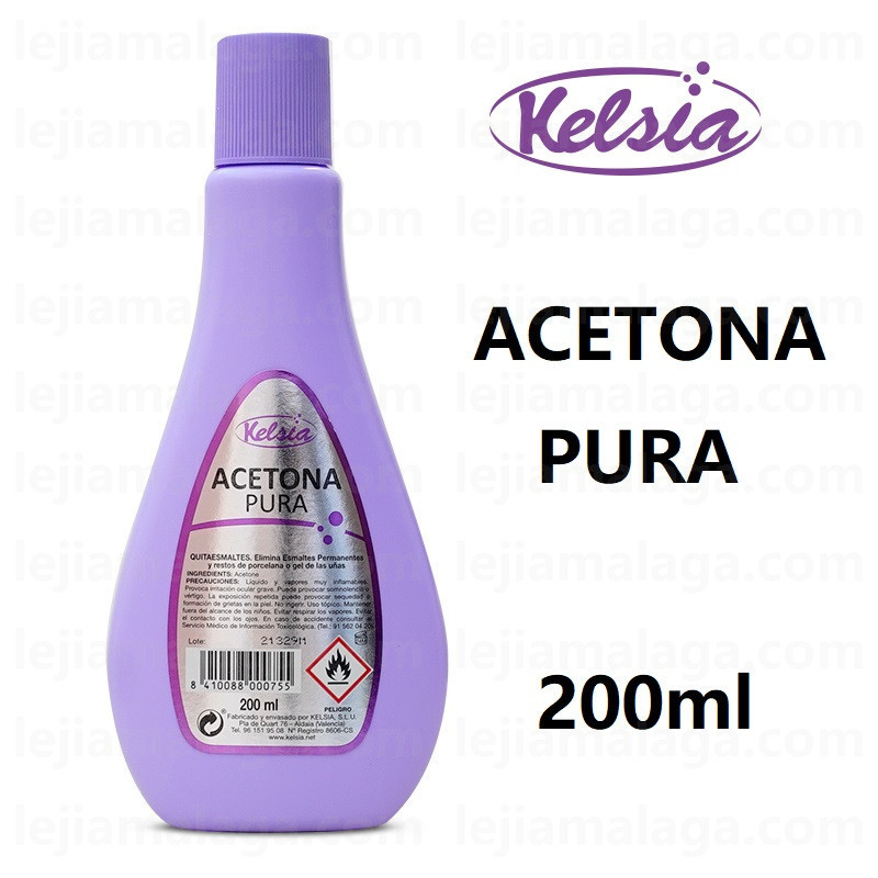 ACETONA PURA KELSIA 200 ML