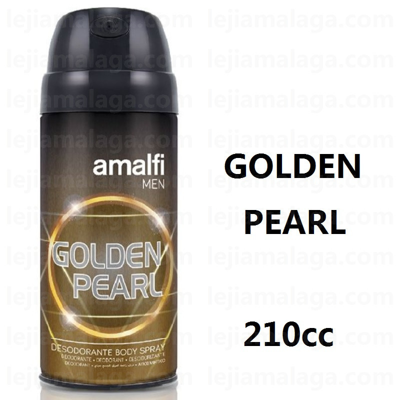 DESODORANTE GOLDEN PEARL AMALFI 210 CC