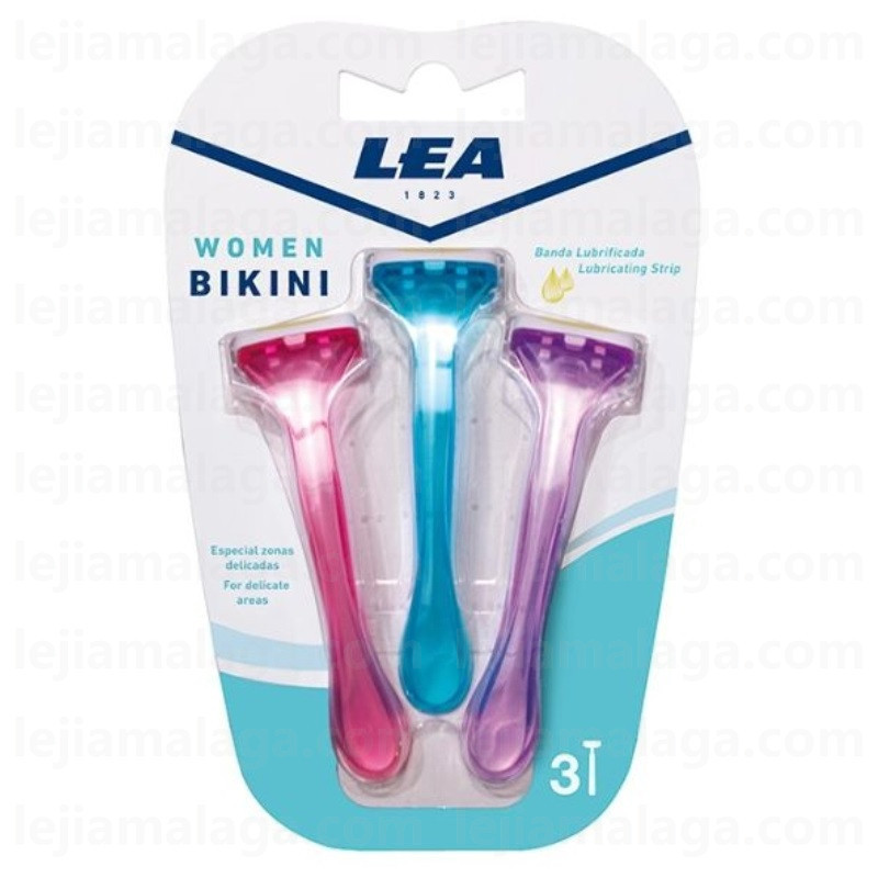 CUCHILLAS DE AFEITAR LEA WOMEN BIKINI 3 UDS