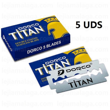 RECAMBIO CUCHILLA DOBLE FILO TITAN DORCO 5 BLADES
