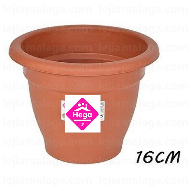 MACETA HEGA HORTENSIA REDONDA 16 CM