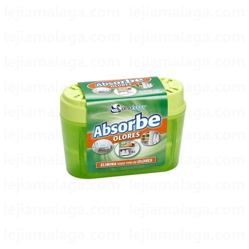 ABSORBE-OLORES VERDE ARMARIO CAJA PLASTICO 40 GRS