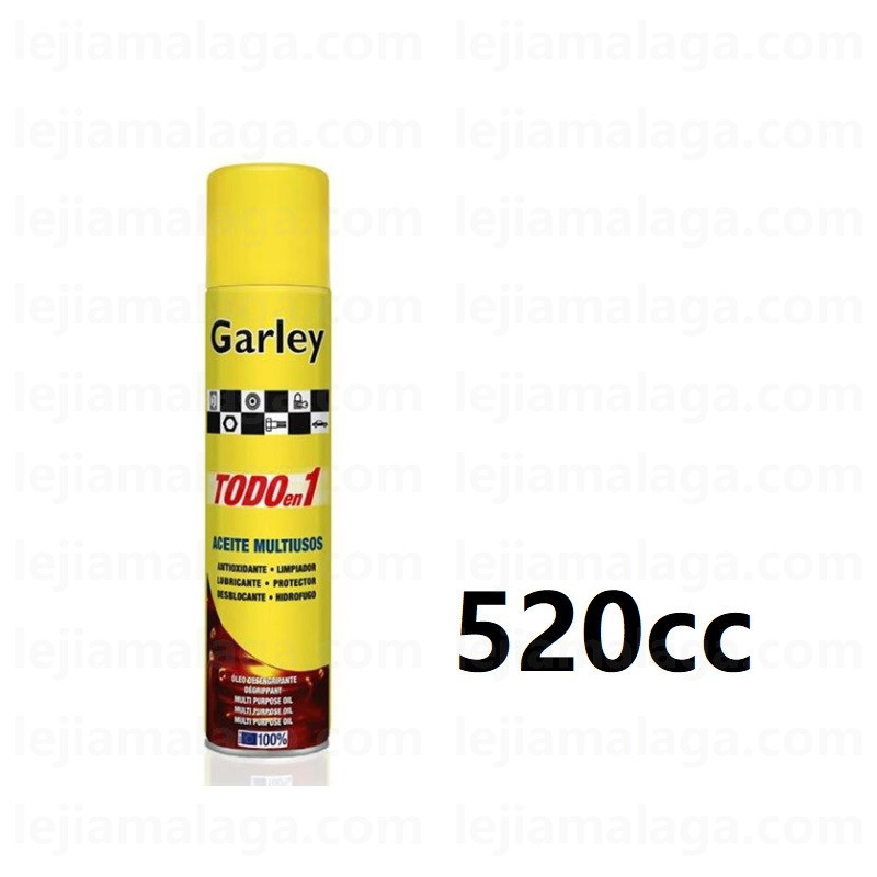 ACEITE MULTIUSO GARLEY TODO EN 1 SPRAY 520 CC