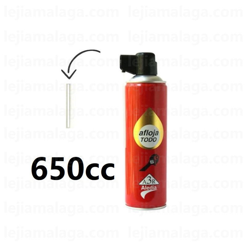 ACEITE AFLOJATODO SPRAY A3R ALEDIA 650 CC CON CANULA