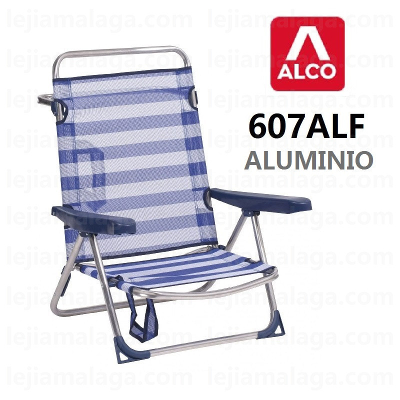 SILLA DE PLAYA ALCO 607ALF-0056 ALUMINIO
