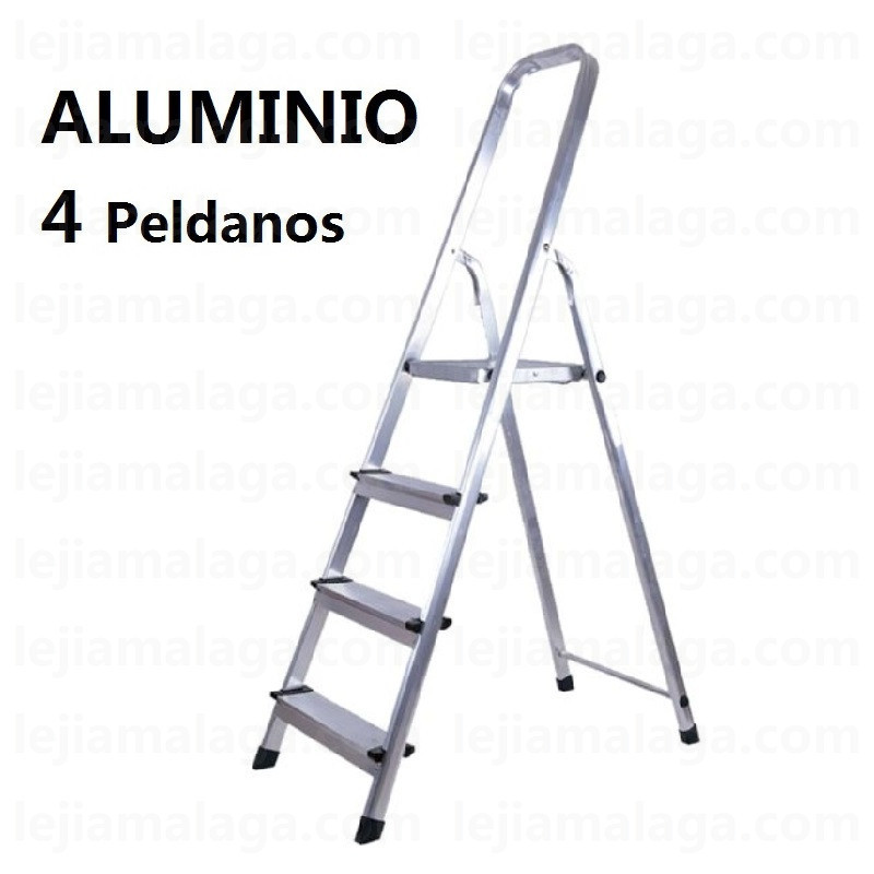 ESCALERA ALUMINIO 4 PELDANOS
