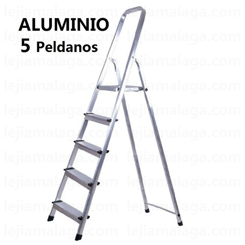 ESCALERA ALUMINIO 5 PELDANOS