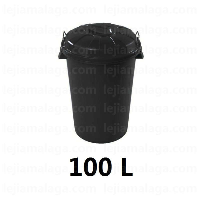 CUBO COMUNIDAD 100L NEGRO