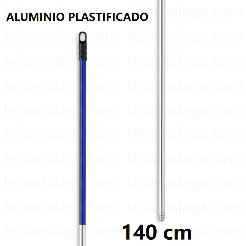 PALO ALUMINIO PLASTIFICADO 140CM COLOR SURTIDO