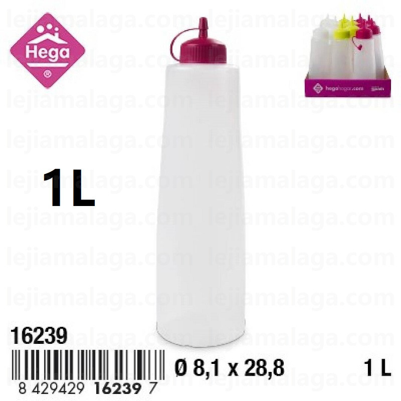BOTE DOSIFICADOR GRADUADO HEGA 1 L