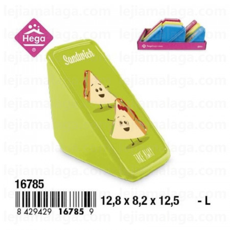 SANDWICHERA TRIANGULAR HEGA SURTIDO COLOR