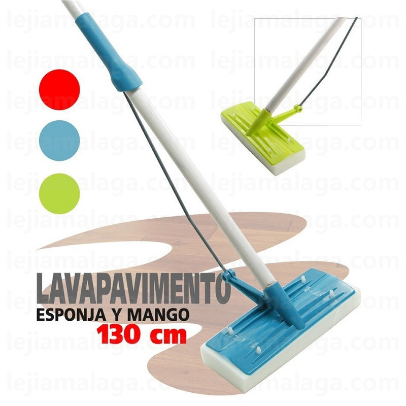 LAVAPAVIMENTO ESPONJA Y MANGO 130CM
