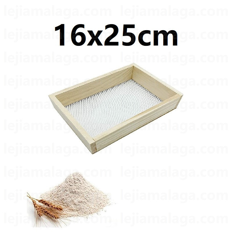 CEDAZO HARINERO REJILLA PLASTICO 16x25cm