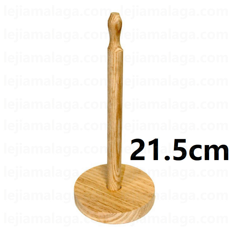 PORTAROLLO MADERA VRTICAL 21.5 CM