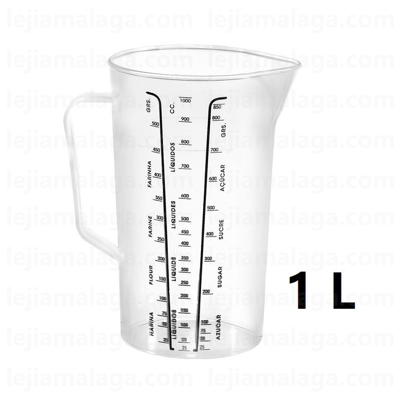 JARRA GRADUADA 1 LITRO GREATPLASTIC