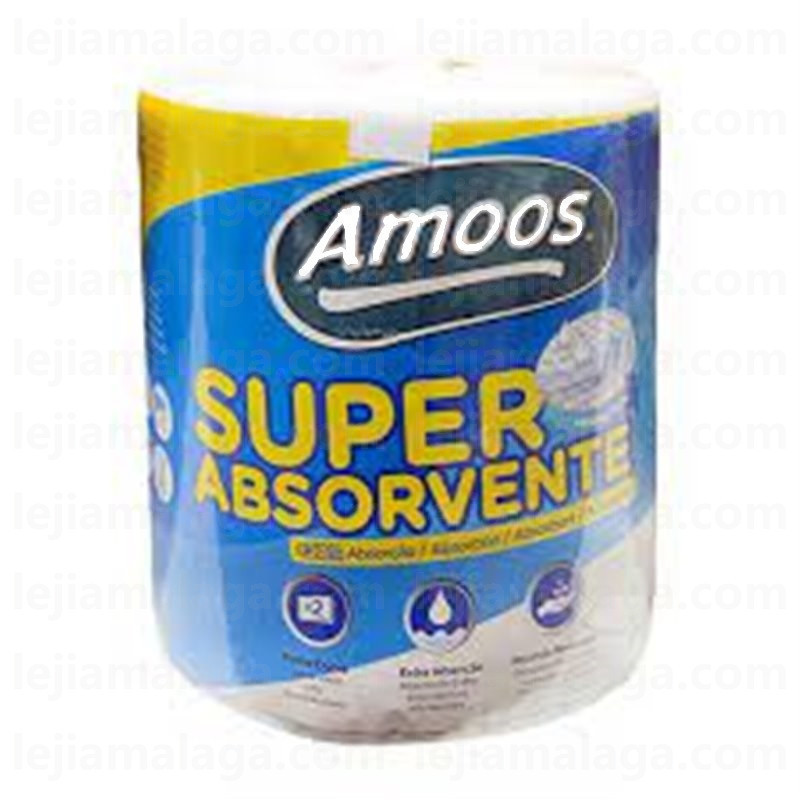 AMOOS PAPEL COCINA SUPER ABSORVENTE 180 SERVICIOS