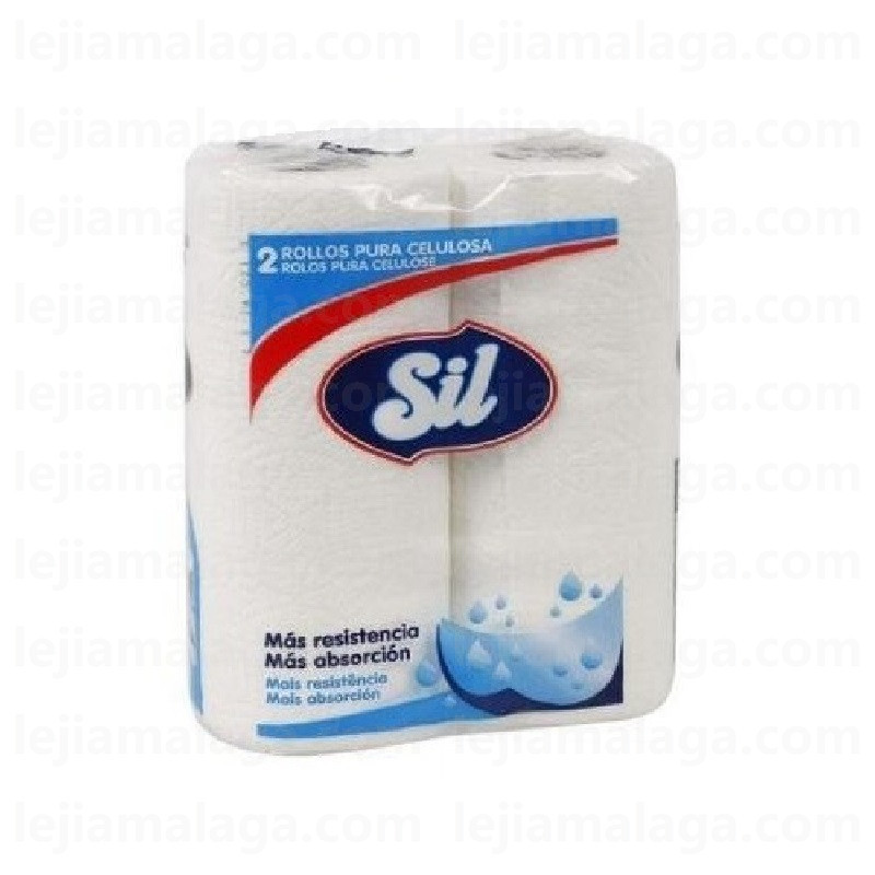 PAPEL DE COCINA SIL 2 ROLLOS