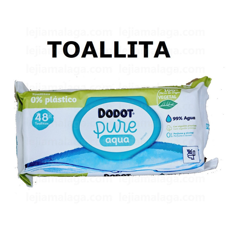 TOALLITA DODOT PURE AQUA 48U