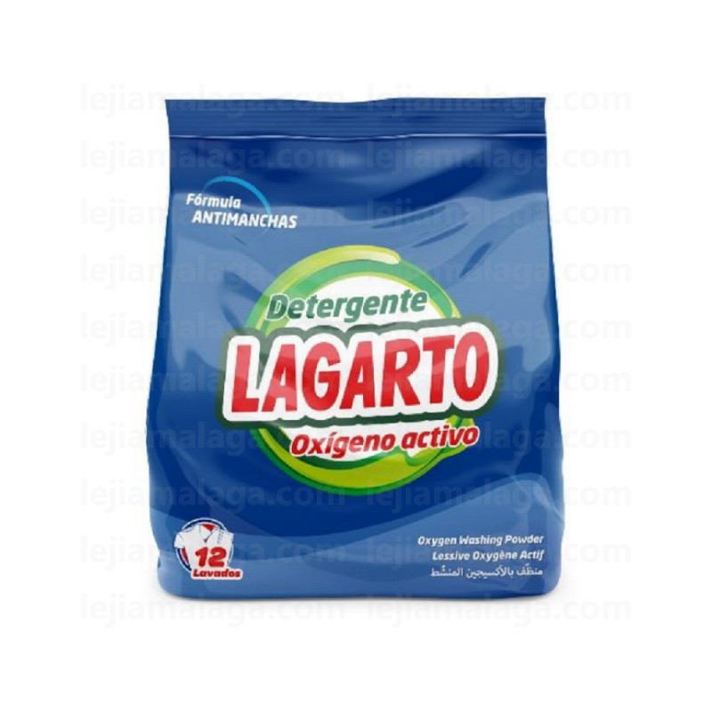 BOLSA DETERGENTE ECOPACK 12 LAVADO OXIGENO ACTIVO 912 GR