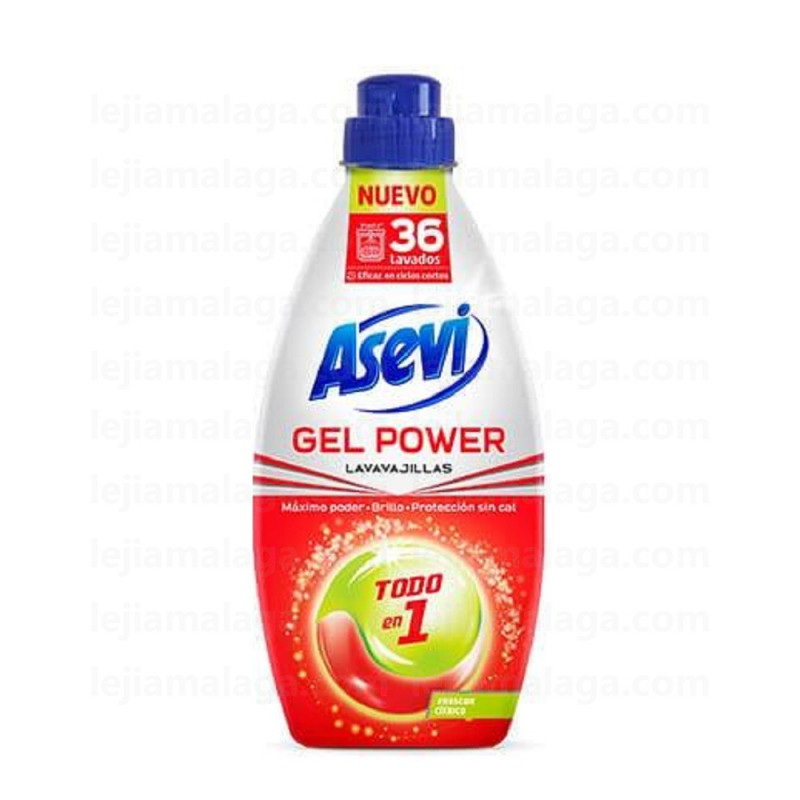 ASEVI LAVAVAJILLAS DEL POWER 36 LAVADOS Todo en 1