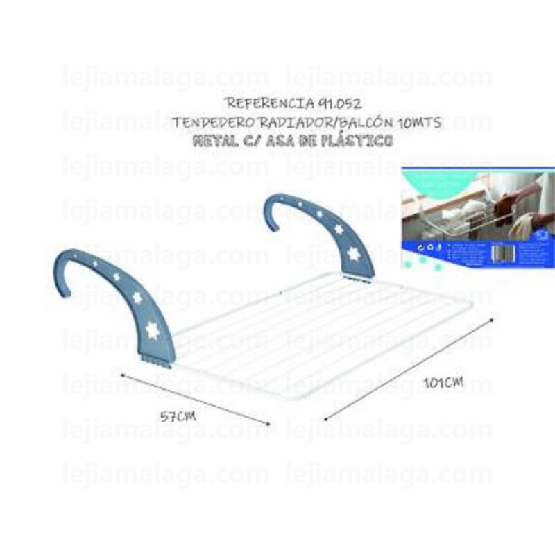 TENDEDERO PARA RADIADOR Y BALCON METALICO 10 MTS