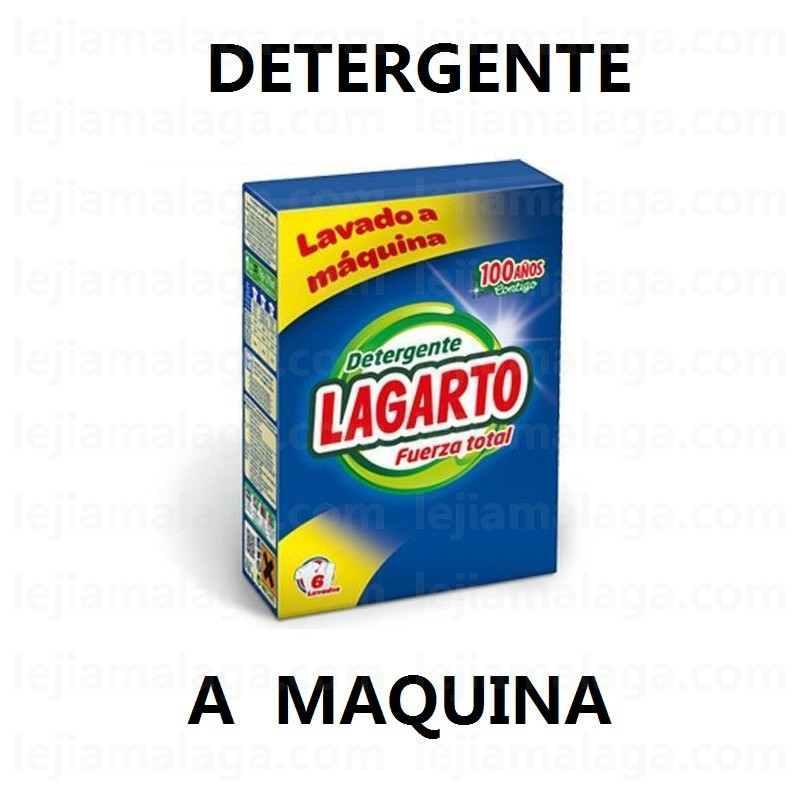 8410761300530DETERGENTE LAGARTO PAQUETE 400GR A MAQUINA