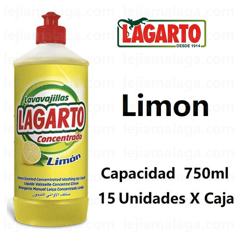 8410761700057Lavavajillas Concentrado Limon Lagarto 750ml